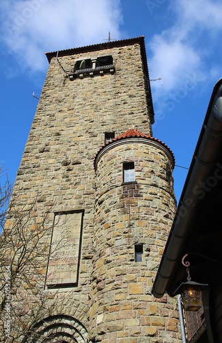 Turm der Wachenburg mit Laterne photo