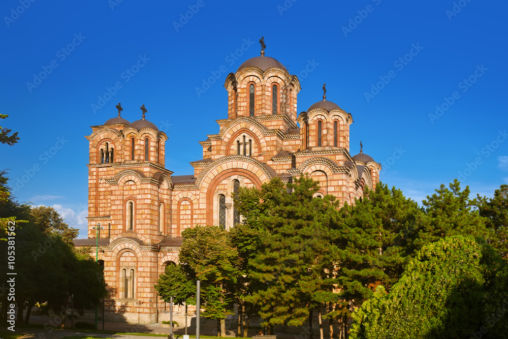 Saint Marko Church in Belgrade - Serbia
