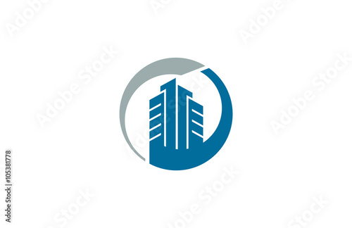 city building vector logo