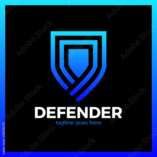 Line Shield Logo