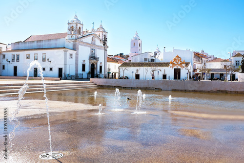 S. Maria`s church, Lagos, Algarve Portugal photo