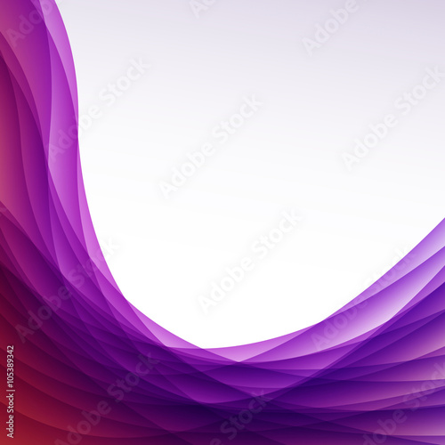 Abstract background with wave. Vector illustration