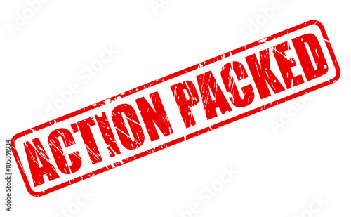 ACTION PACKED red stamp text