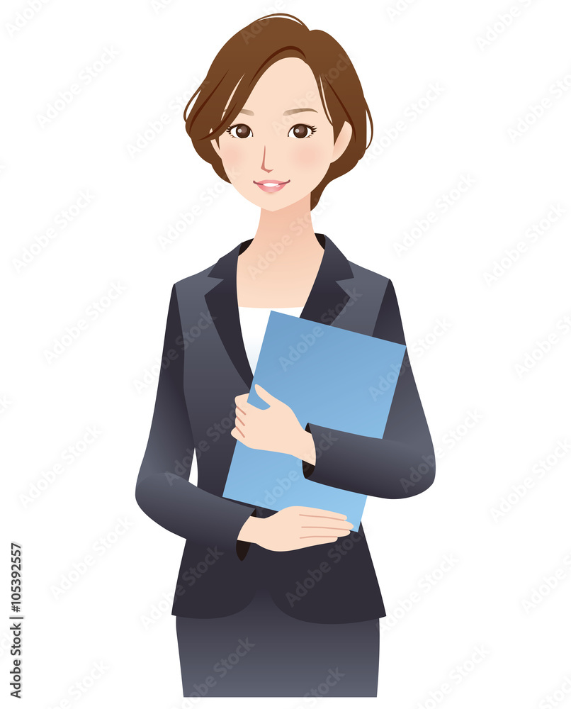 スーツを着た女性 ビジネス スーツを着た女性 ビジネス