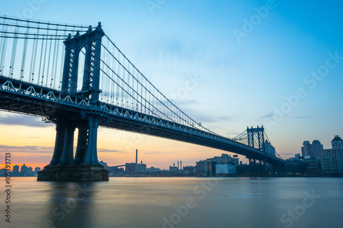 Manhattan Bridge Morning