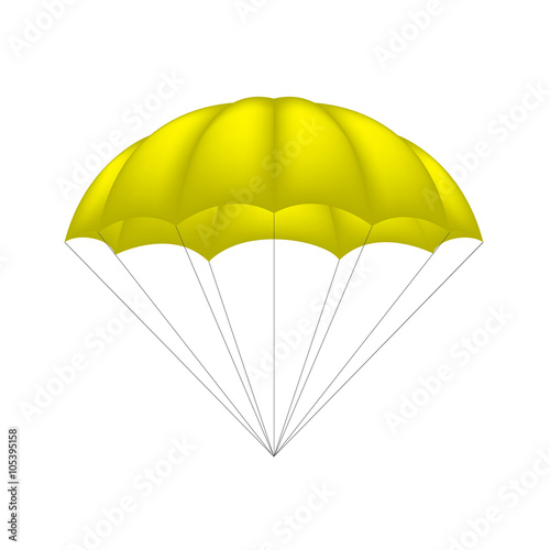 Parachute in yellow design