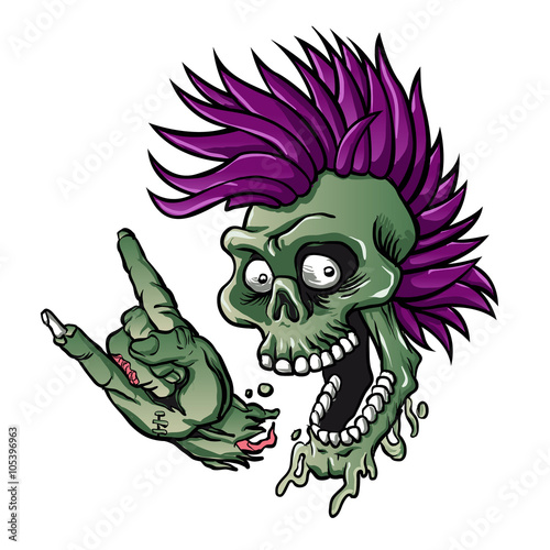 Punk skull