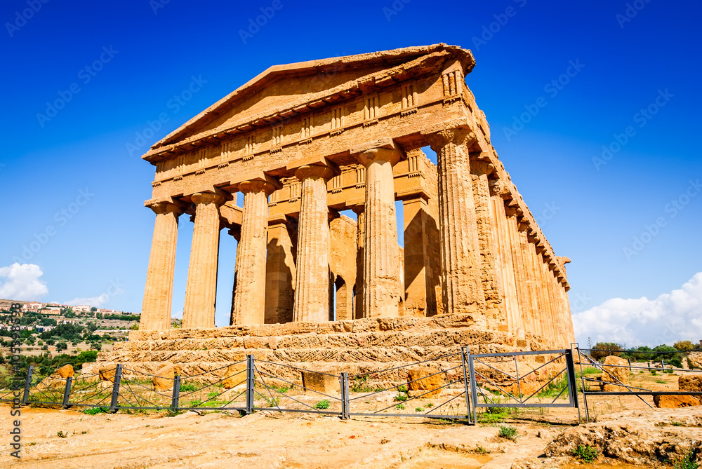Agrigento ancient temple, Sicily, Italy