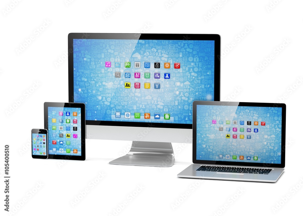 Ultimate web design, laptop, smartphone, tablet, computer, display Ultimate web design, laptop, smartphone, tablet, computer, display