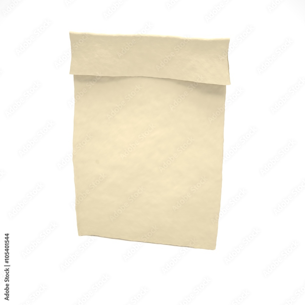 Lunch bag on white Lunch bag on white