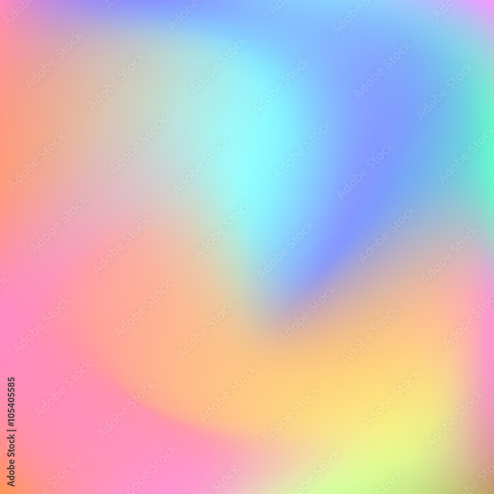 Abstract trend gradient pastel blur color gradient background for deign concepts, wallpapers, web, presentations and prints. Vector illustration.