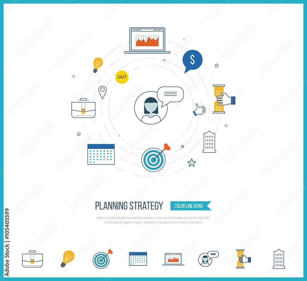 Strategy planning concept. Investment management. Strategy planning concept. Investment management.
