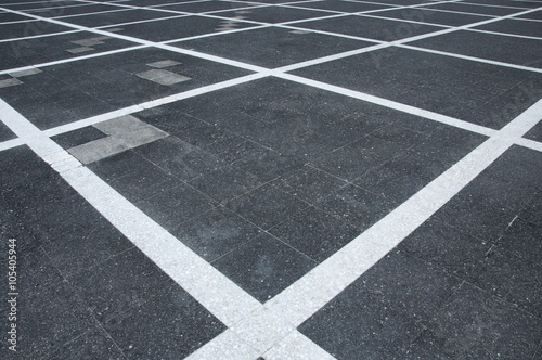 Pattern concrete floor