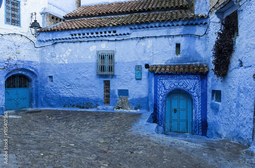 ciudades de Marruecos, calles de chefchaouen © Antonio ciero