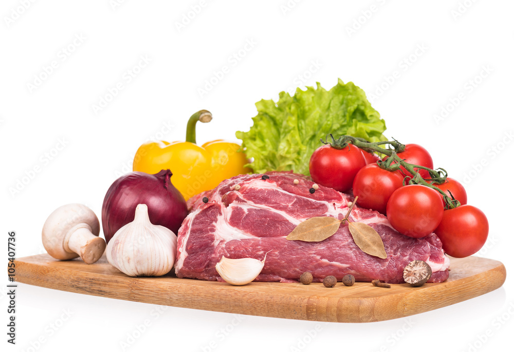 Fresh raw pork Fresh raw pork