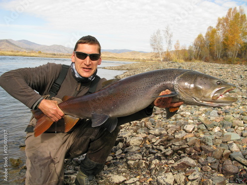 Fishing - taimen fishing in Mongolia