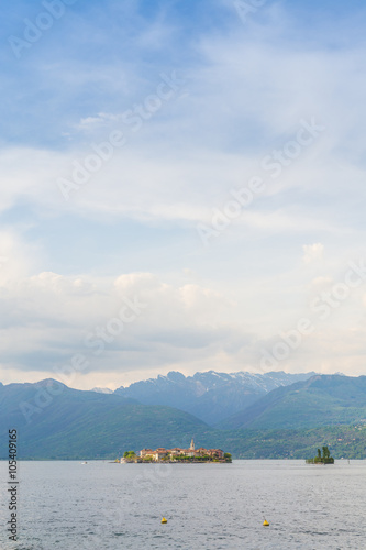 Borromäische Inseln am Lago Maggiore, Alpensee in Oberitalien