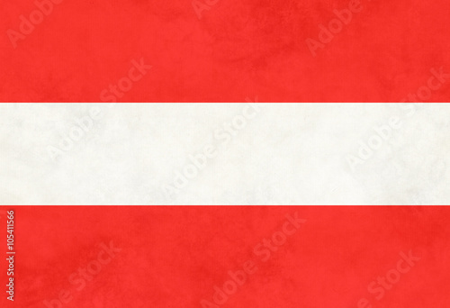 Vintage Flag of Austria