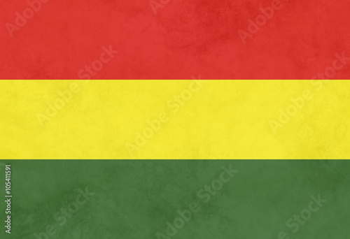 Vintage Flag of Bolivia