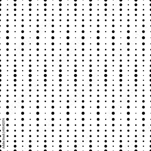 Big and small dots vertical