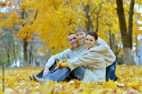 Nice happy family 