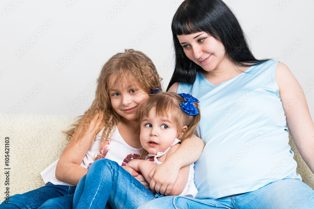 Portrait of a happy family Portrait of a happy family