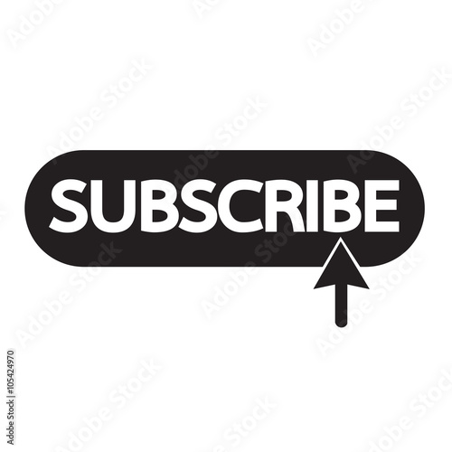 Subscribe icon symbol Illustration design