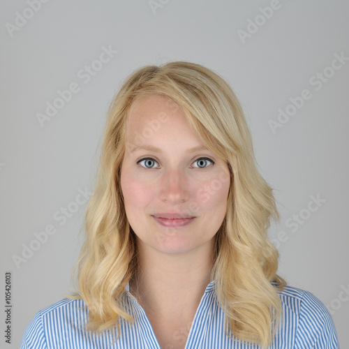 official portrait of a blonde woman