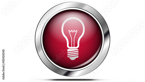 Picto ampoule rouge
