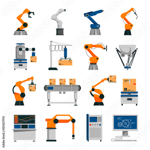 Automation Icons Set