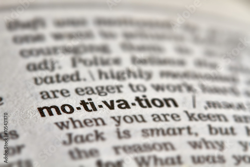 Motivation Word Definition Text