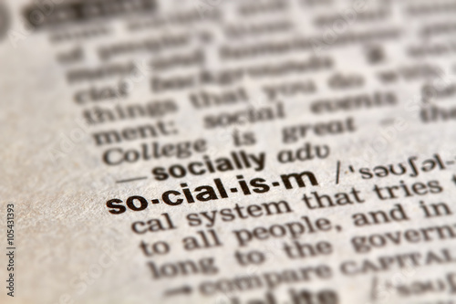 Socialism Word Definition Text