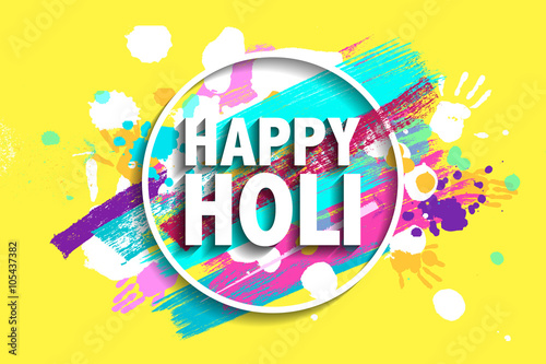Happy Holi background