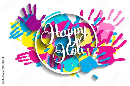 Happy Holi background