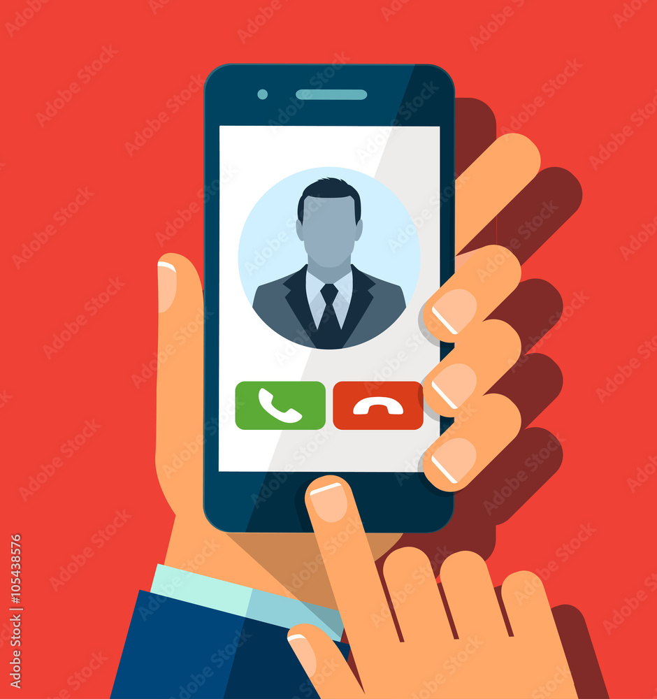 Receiving phone call Receiving phone call