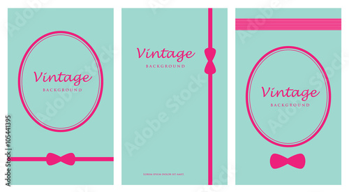 vintage background green version