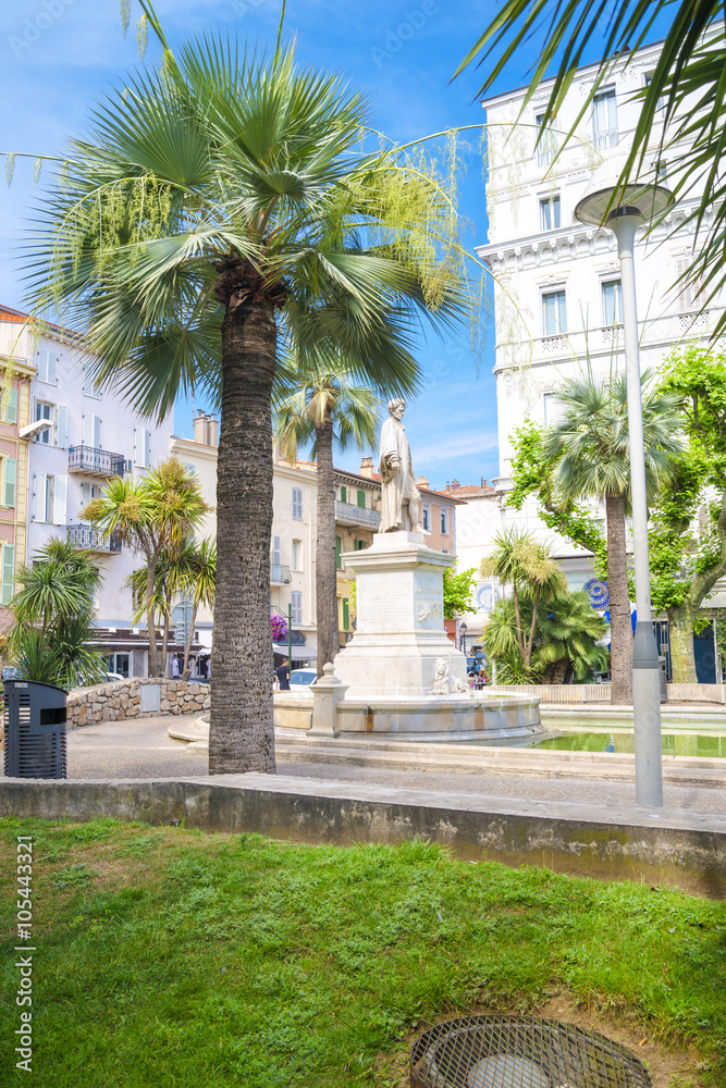 Cannes, France -the picturesque old city center