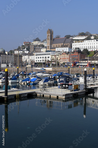 Port in Torquay, South Devon, Cornwall, England, Europe photo