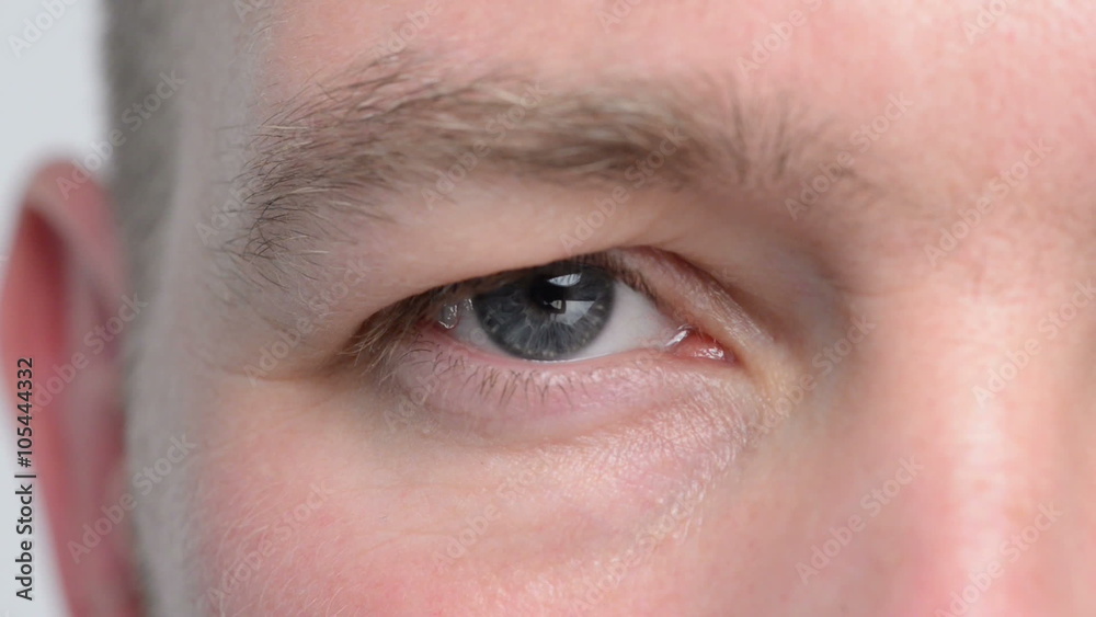 Closeup of human male eye Closeup of human male eye