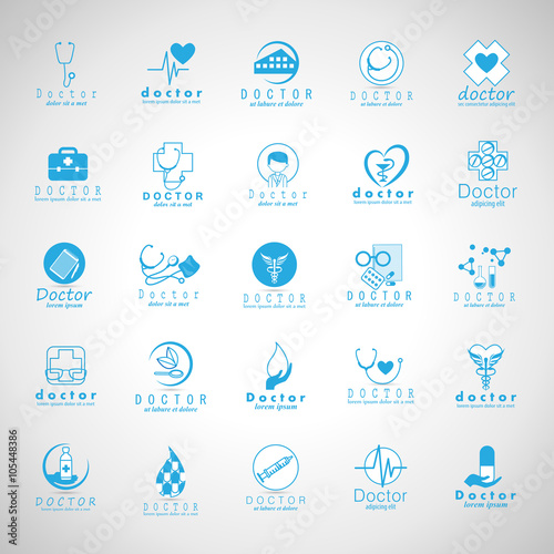 Doctor And Medical Icons Set-Isolated On Mosaic Background-Vector Illustration,Graphic Design.For Web,Websites,Print, App,Presentation Templates,Mobile Applications And Promotional Material,Collection