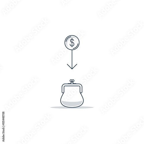 Different income. Savings account