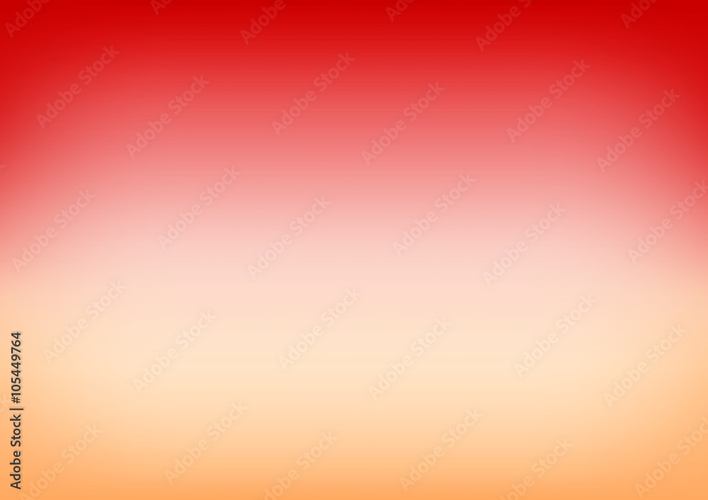 Beige Red Gradient Background Vector Illustration