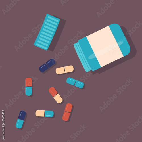 Handful of pills
