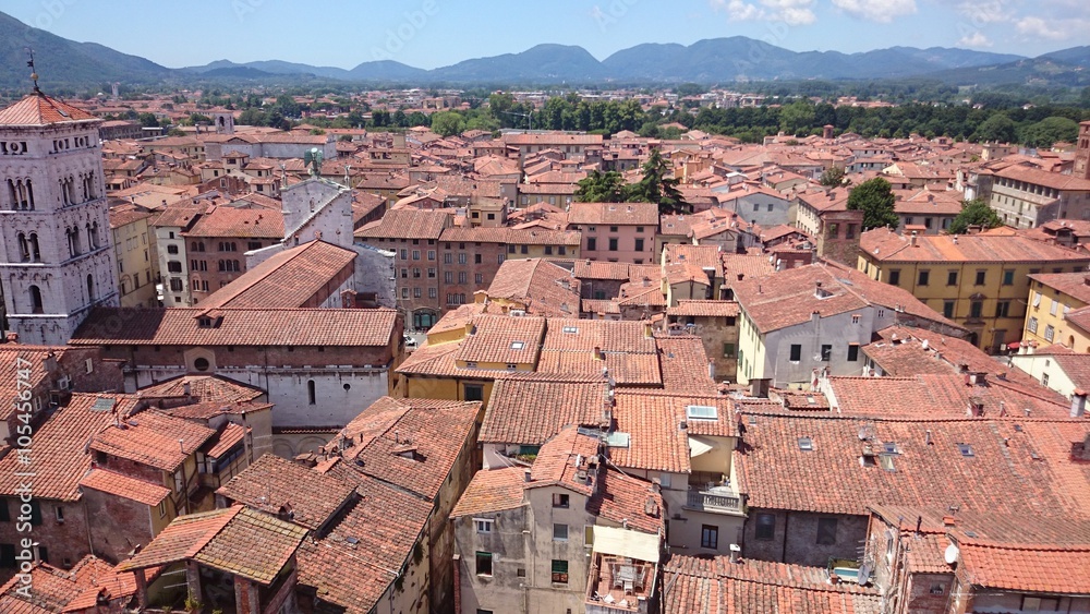 Lucca in Tuscany, Italy