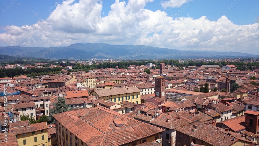 Lucca in Tuscany, Italy