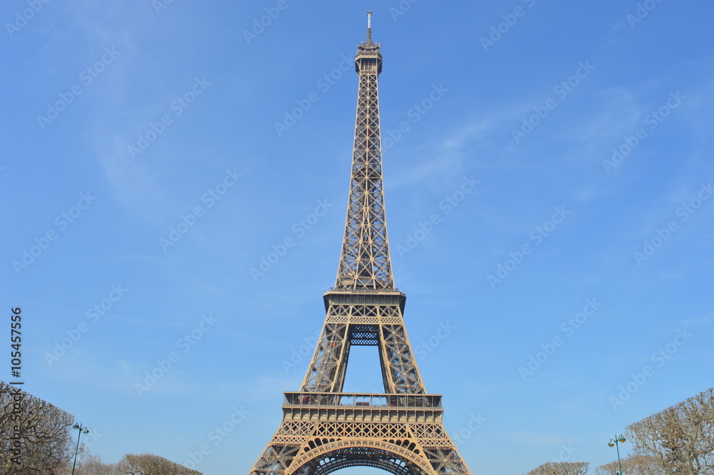 Les trois étages de la tour Eiffel