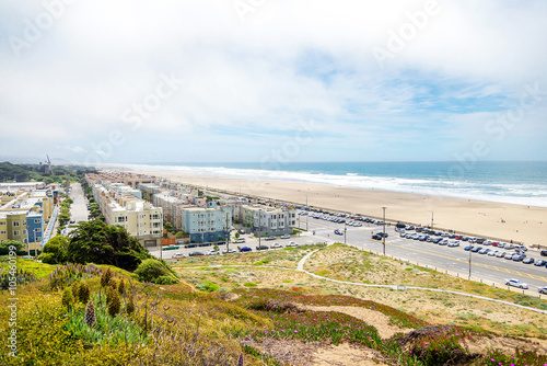 outer richmond, Great Highway, Ocean Beach, San Francisco, Calif photo