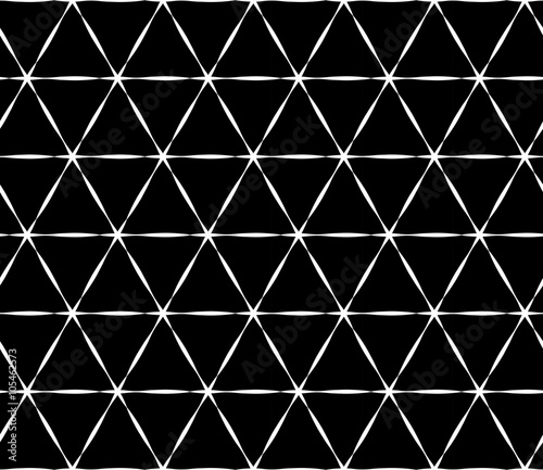 Vector modern seamless sacred geometry pattern star, black and white abstract geometric background, pillow print, monochrome retro texture, hipster fashion design