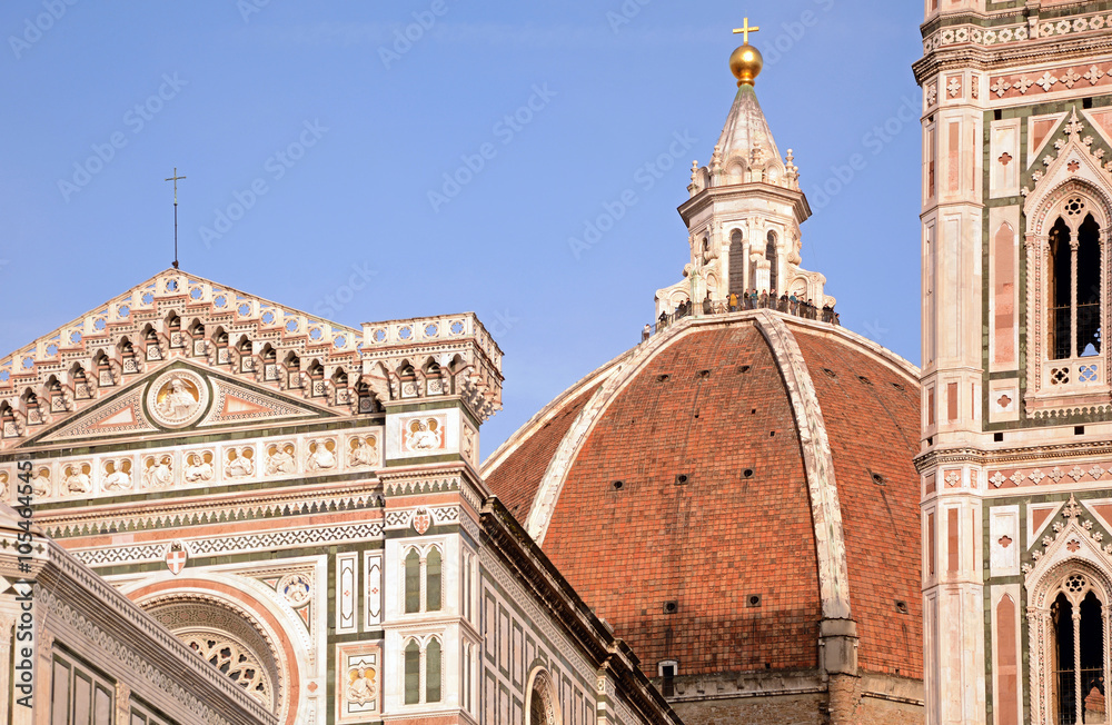 Florenz, Dom / Kathedrale Santa Maria del Fiore, Detail