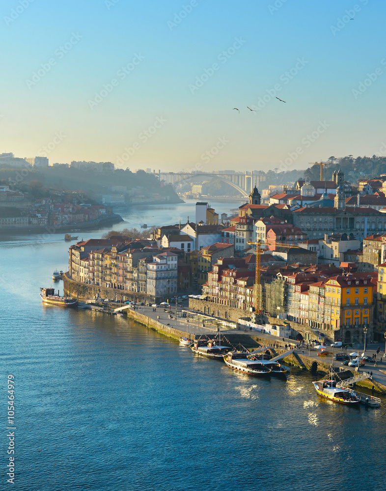 Fototapeta premium Porto quayside, Portugal